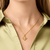Corinth Delicate Necklace Pearl | Julie Vos - Grayce's Boutique