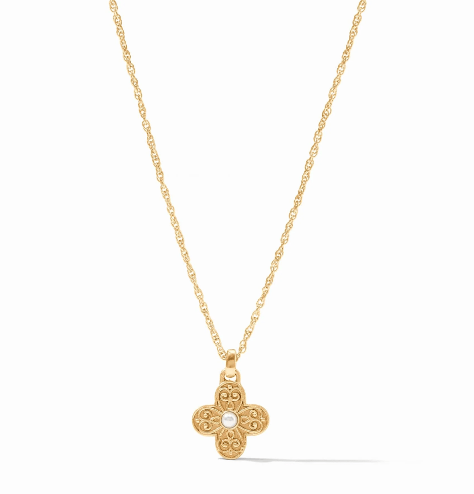 Corinth Delicate Necklace Pearl | Julie Vos - Grayce's Boutique