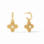 Corinth Hoop & Charm Earring Pearl | Julie Vos - Grayce's Boutique