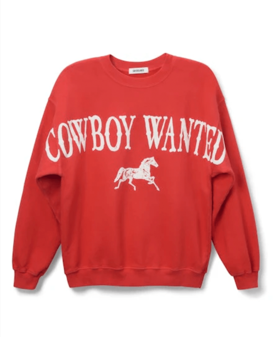 Cowboy Wanted Sweatshirt | DayDreamer - MainStreet Clothing Co.