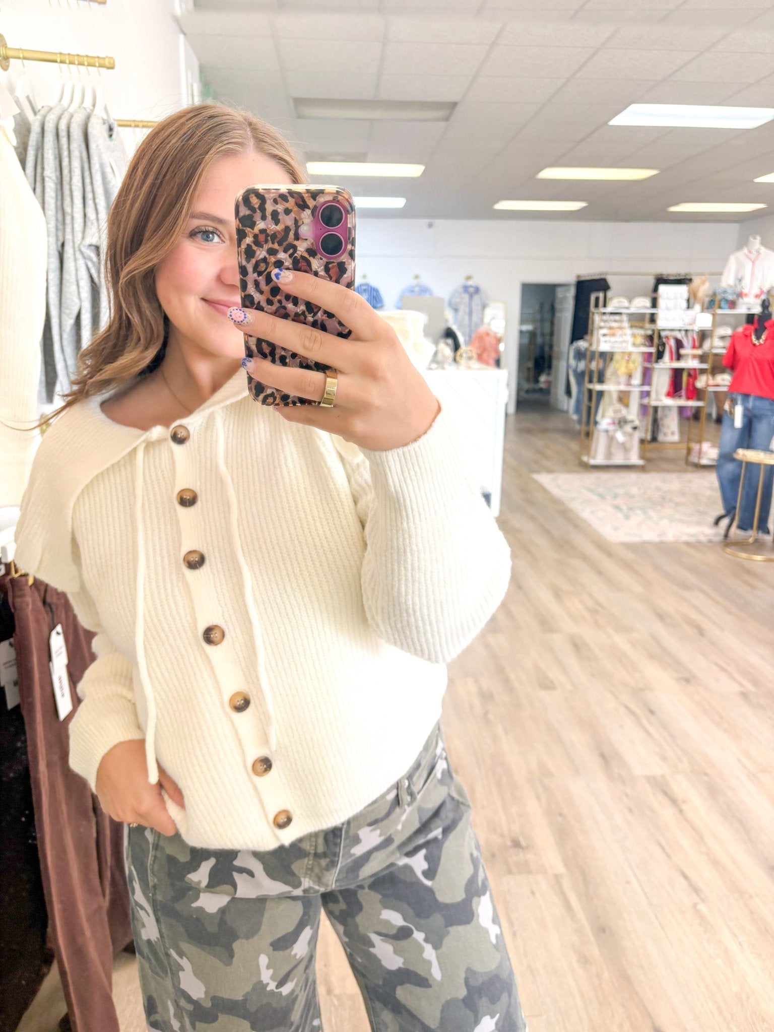 Dainty & Sweet Top - Grayce's Boutique