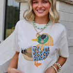 Darling You're Ducky Crop Tee | Poppy & Pine - Grayce's Boutique