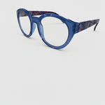 Debra Blue Floral Eyewear | RS Eyewear - Grayce's Boutique