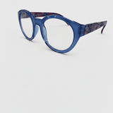 Debra Blue Floral Eyewear | RS Eyewear - Grayce's Boutique