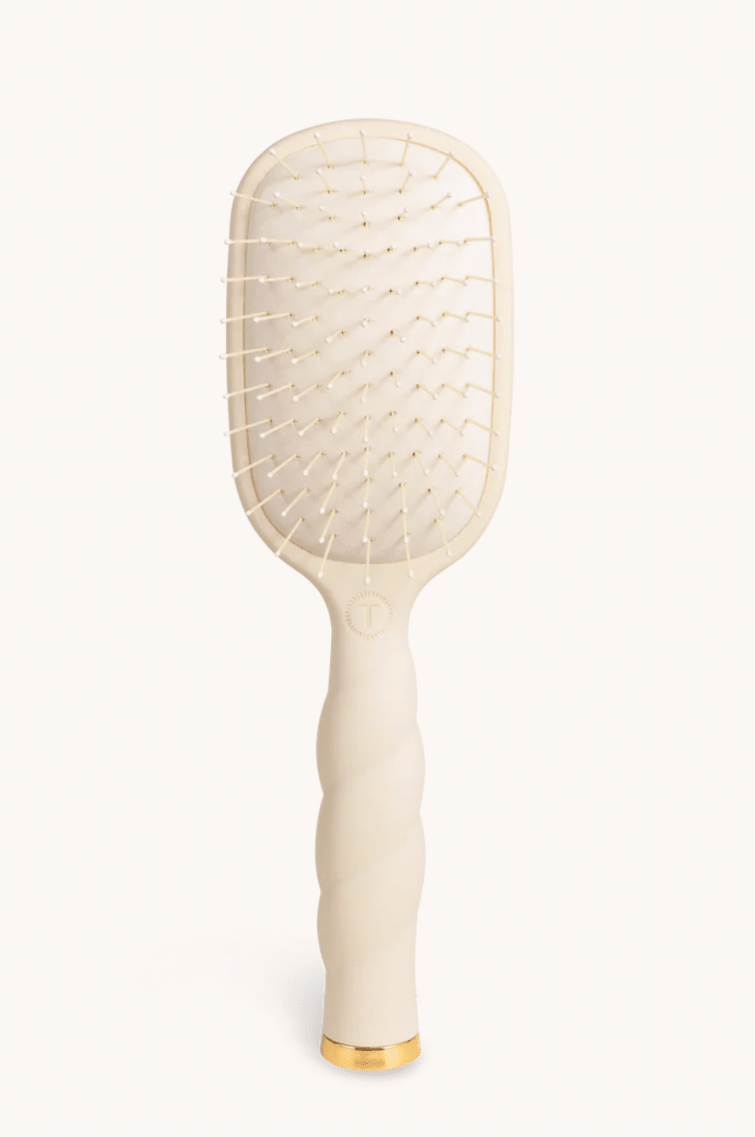 Detangler Hair Brush Fine Hair Tan | Teleties - Grayce's Boutique