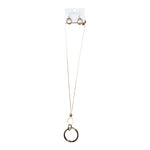 Diana Circle Necklace - Grayce's Boutique