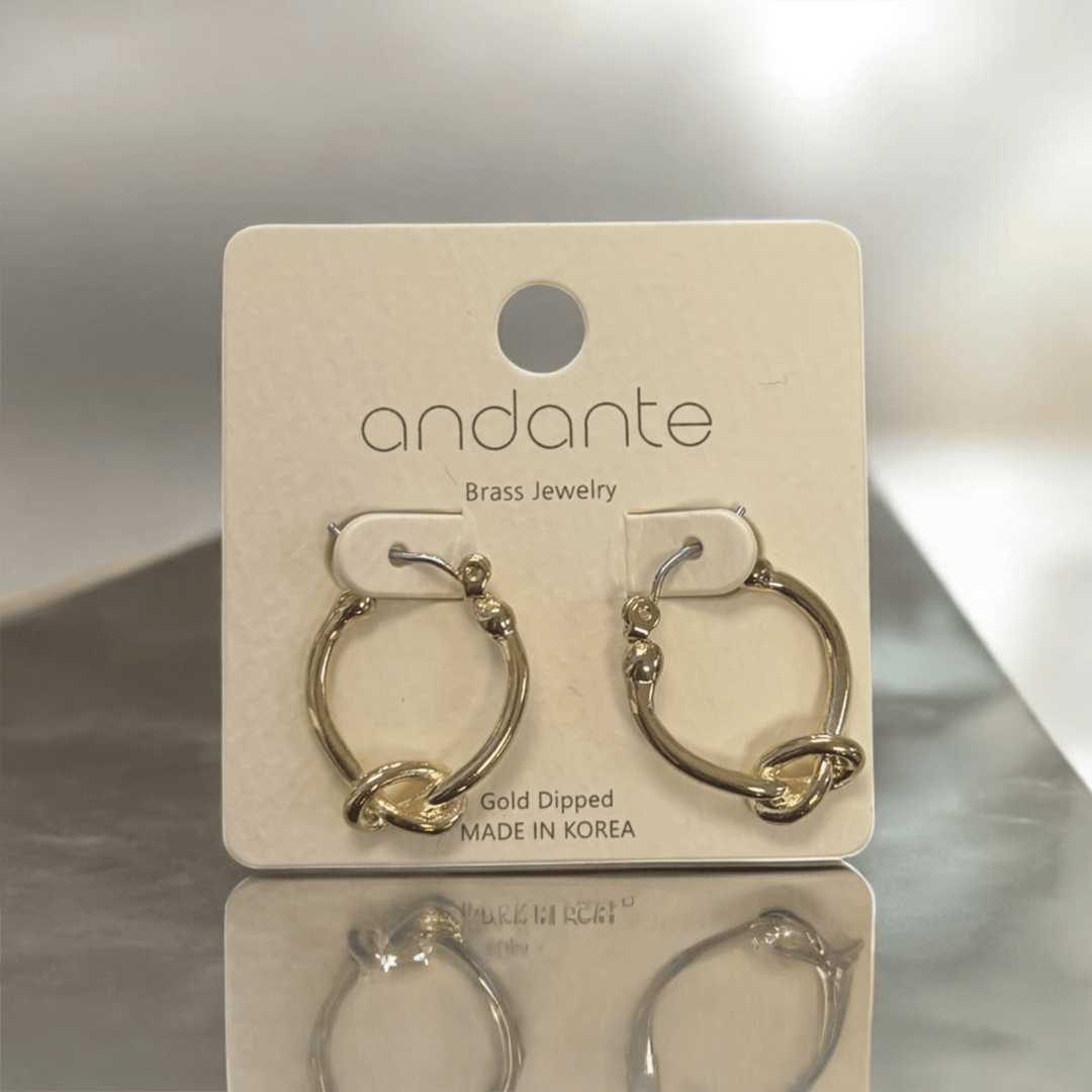 Don't Get It Twisted Earrings - MainStreet Clothing Co.