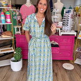 Eloise Midi Dress - Grayce's Boutique