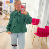 Emerald Kiss Top - Grayce's Boutique