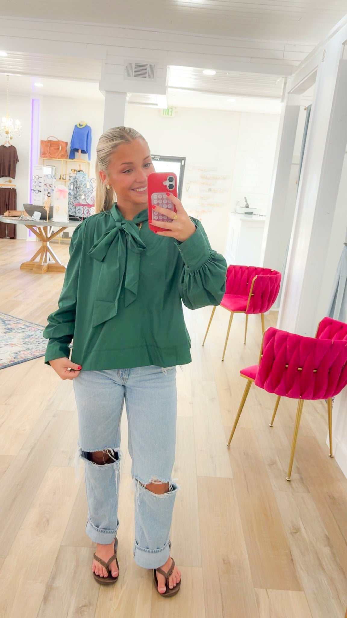 Emerald Kiss Top - Grayce's Boutique