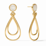 Essex Stone Earrings - Mother of Pearl | Julie Vos - Grayce's Boutique