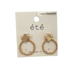 Faithful Cross Drop Earrings - Grayce's Boutique