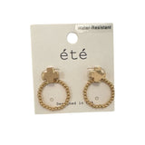 Faithful Cross Drop Earrings - Grayce's Boutique