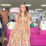 Fall into the Flowers Dress - MainStreet Clothing Co.