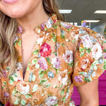 Fall into the Flowers Dress - MainStreet Clothing Co.