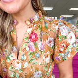 Fall into the Flowers Dress - MainStreet Clothing Co.