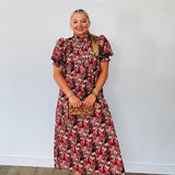 Falling Into Flowers Dress - Grayce's Boutique