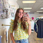 Field of Flowers top - MainStreet Clothing Co.