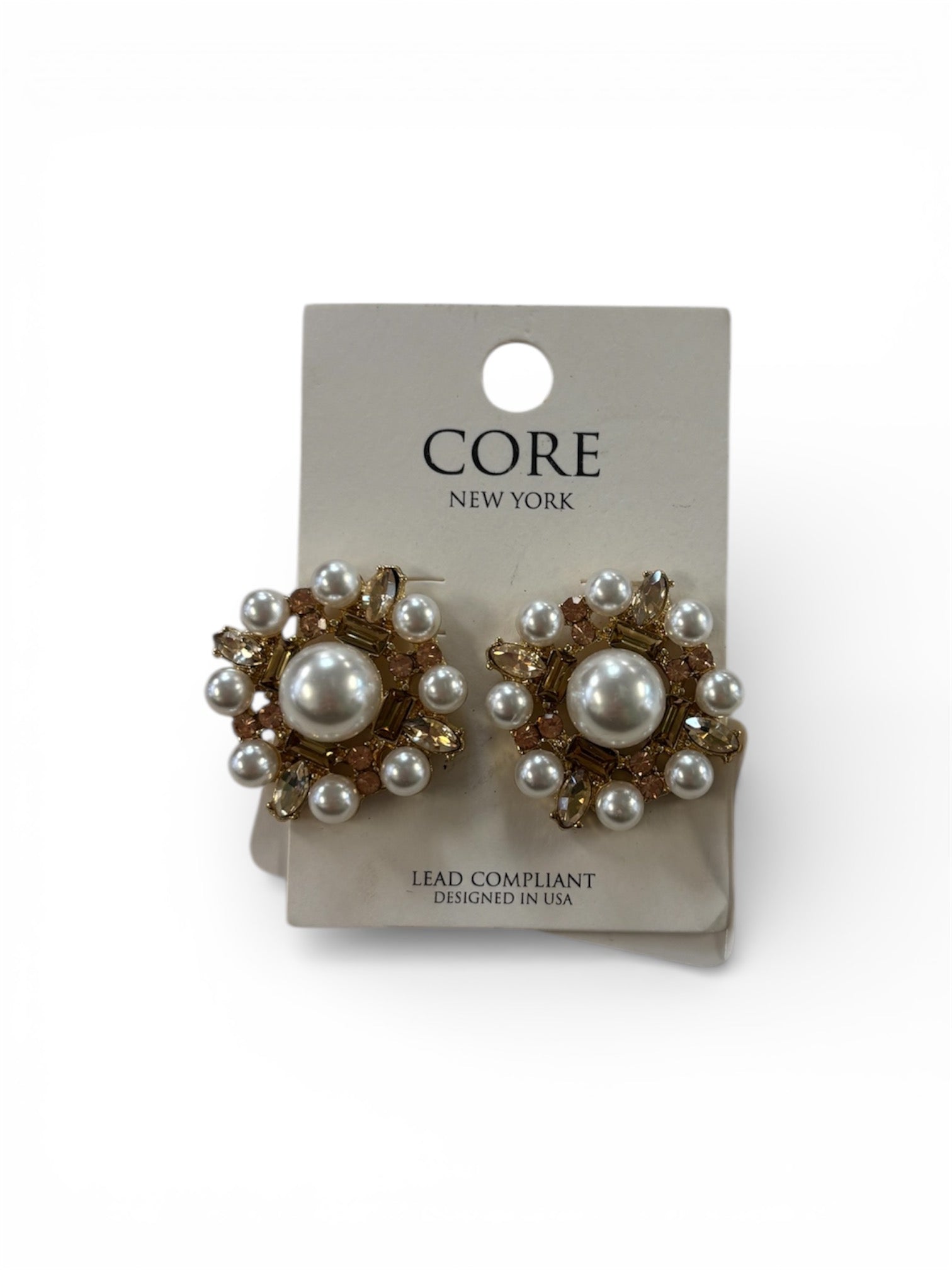 Finish the Fit Pearled Studs - MainStreet Clothing Co.