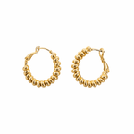 Foxy Clasp Hoop - Grayce's Boutique