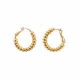 Foxy Clasp Hoop - Grayce's Boutique