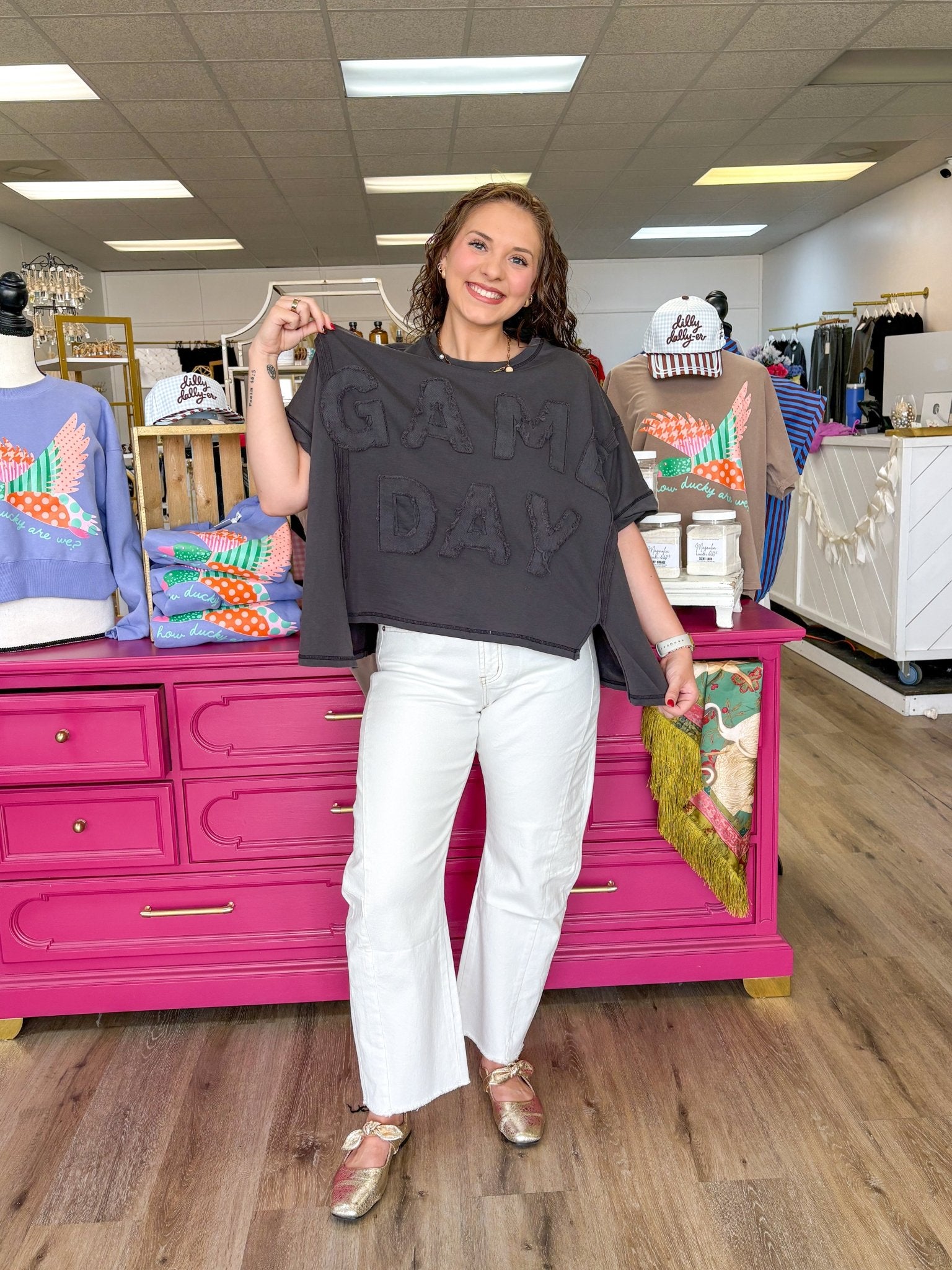 Game Day Ready Short Sleeve - Grayce's Boutique