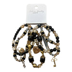 Give It Time Black Multi Bracelet - Grayce's Boutique