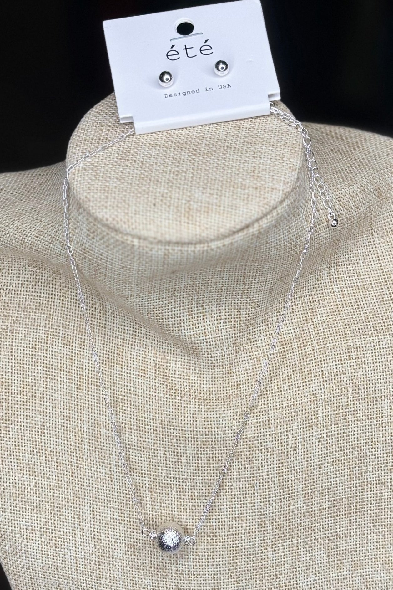 Go Bold Necklace & Earring - MainStreet Clothing Co.