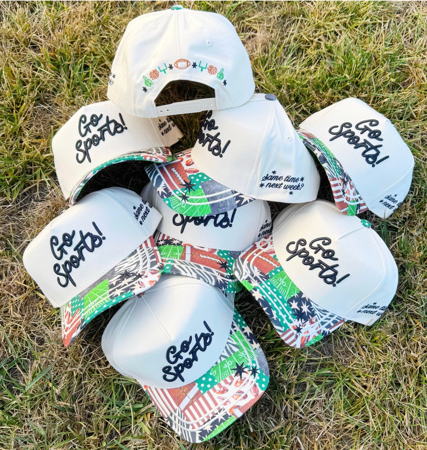 Go Sports Hat - Poppy & Pine - Grayce's Boutique
