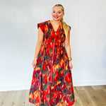 Golden Hour Midi Dress - Grayce's Boutique