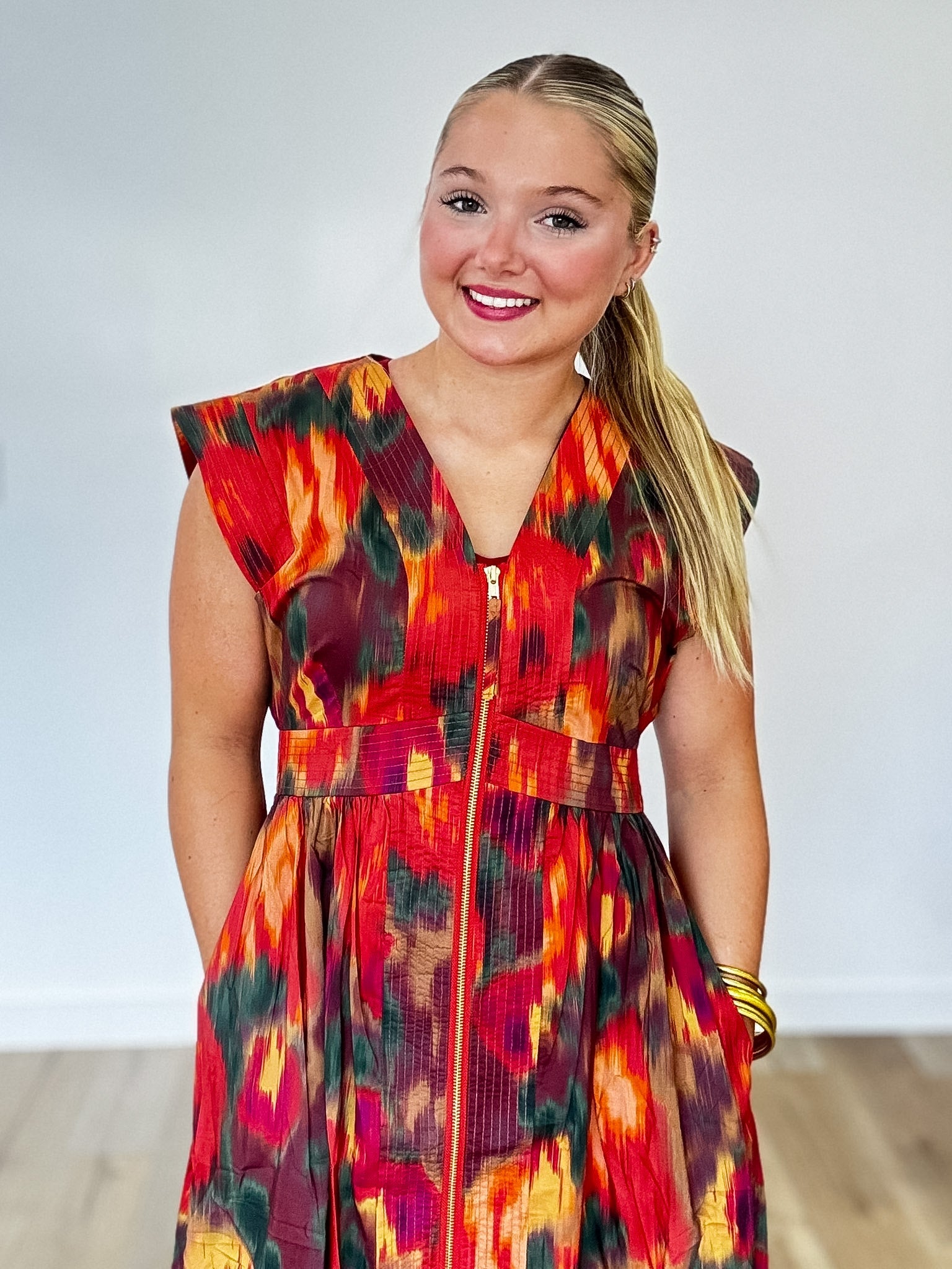 Golden Hour Midi Dress - Grayce's Boutique
