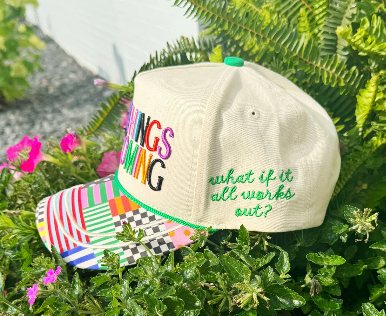 Good Things Are Coming Hat - Poppy & Pine - Grayce's Boutique