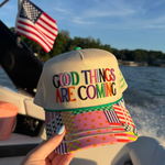 Good Things Are Coming Hat - Poppy & Pine - Grayce's Boutique