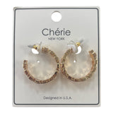 Honey Glow Hoops - Grayce's Boutique