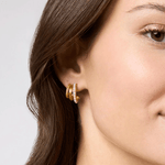 Hydra Gold Triple Hoop - Grayce's Boutique