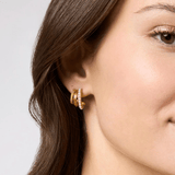 Hydra Gold Triple Hoop - Grayce's Boutique