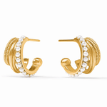 Hydra Gold Triple Hoop - Grayce's Boutique