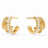 Hydra Gold Triple Hoop - Grayce's Boutique