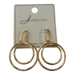 Jensen Drop Hoop - Grayce's Boutique