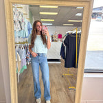Judy Blue HW Trouser Straight Fit - MainStreet Clothing Co.
