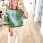 Keeping Check on You Sweater - Grayce's Boutique
