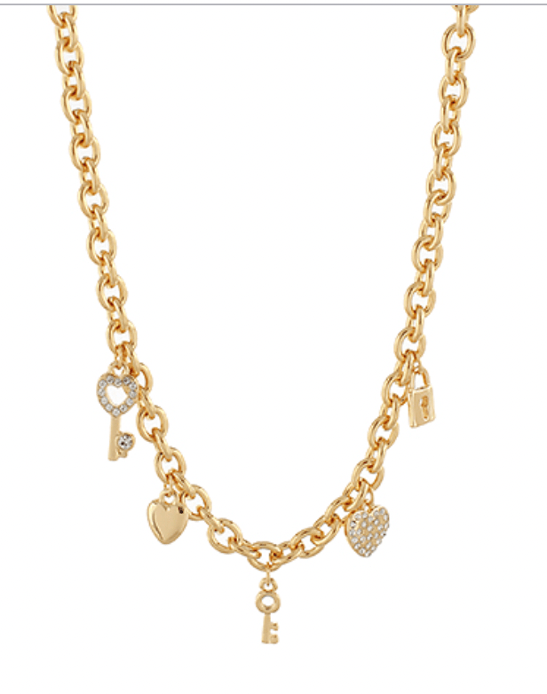 Key To My Heart Charm Necklace - MainStreet Clothing Co.