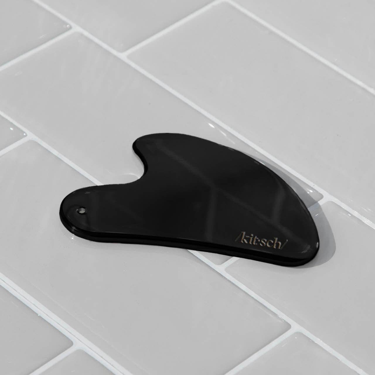 Kitsch Stainless Steel Gua Sha - Matte Black - MainStreet Clothing Co.