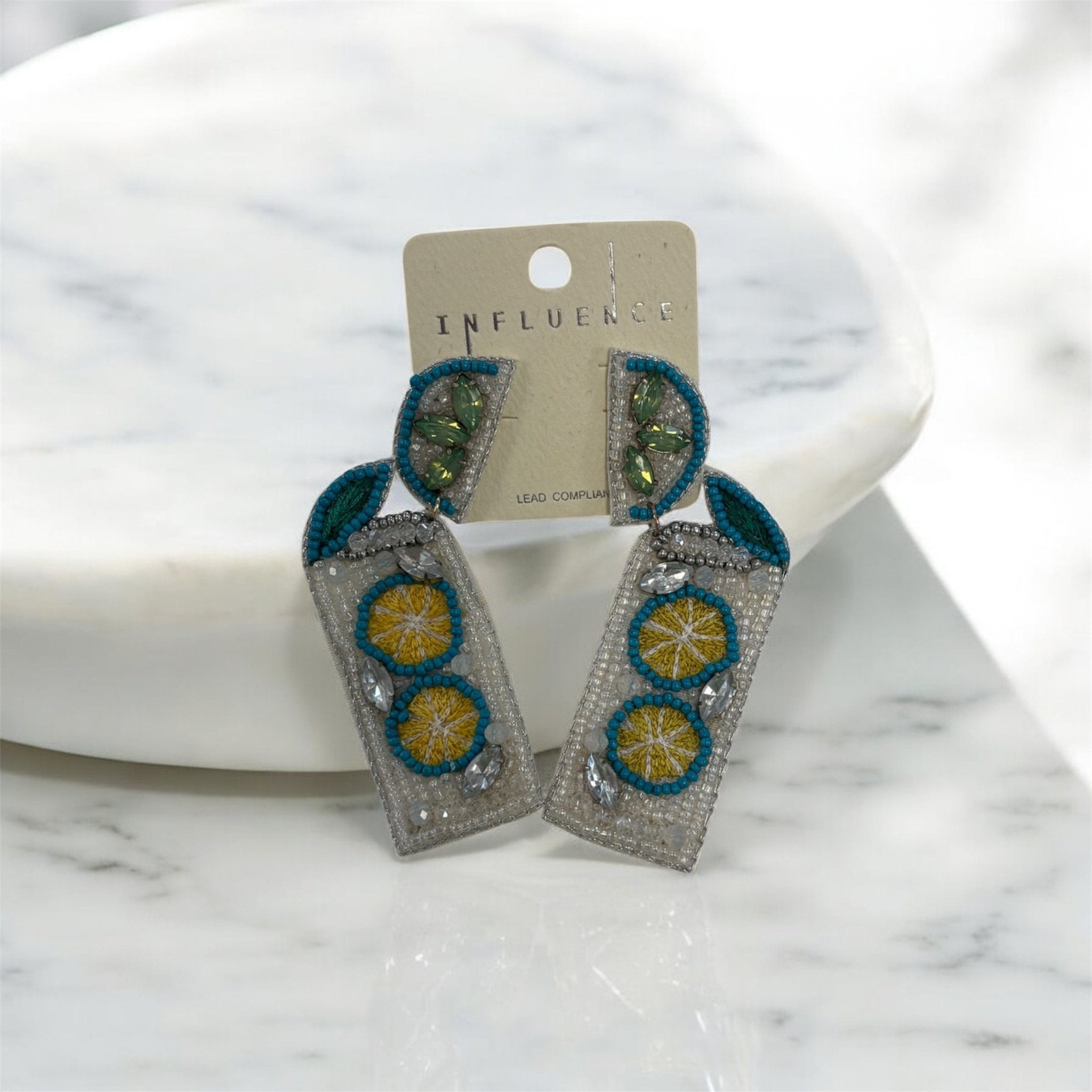 Lemon Drop Earrings - MainStreet Clothing Co.