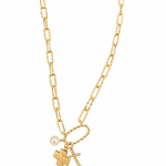 Let's Be Friends Charm Necklace - Grayce's Boutique