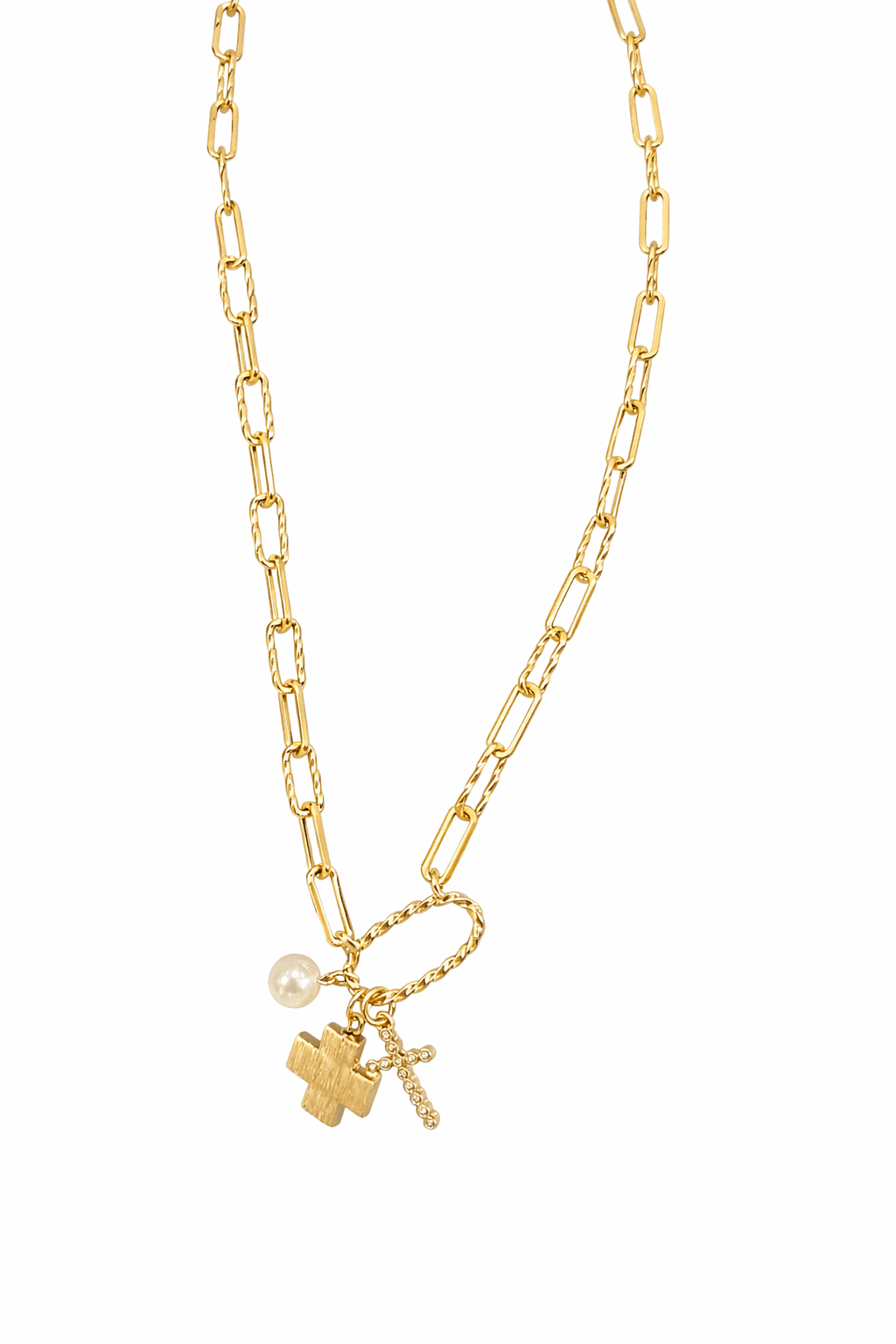 Let's Be Friends Charm Necklace - Grayce's Boutique