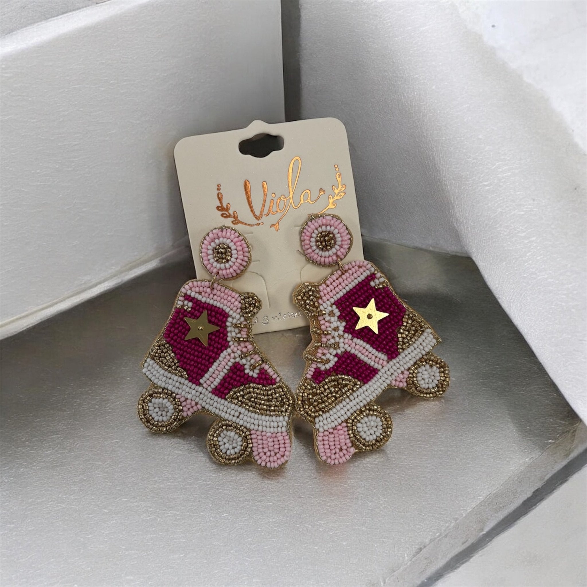 Let's Skate Earrings - MainStreet Clothing Co.