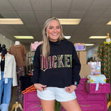 Licensed Black ‘Wicked’ Logo Sweatshirt | Queen of Sparkles - MainStreet Clothing Co.