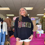 Licensed Black ‘Wicked’ Logo Sweatshirt | Queen of Sparkles - MainStreet Clothing Co.
