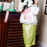 Licensed Elphaba & Glinda Card Sweatshirt | Queen of Sparkles - MainStreet Clothing Co.